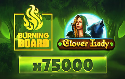 Clover Lady Burning Board