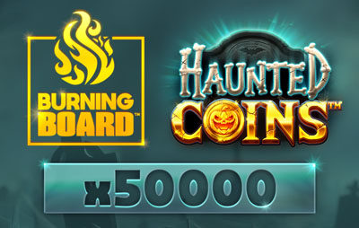 Haunted Coins Burning Board