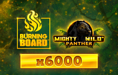 Mighty Wild: Panther Gold Burning Board